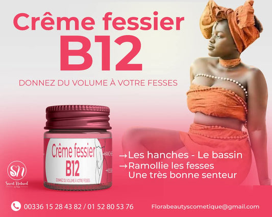 Crème fessier b12