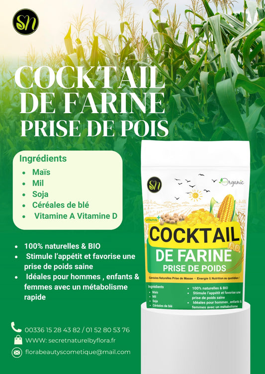 Cocktail de farine prise de poids